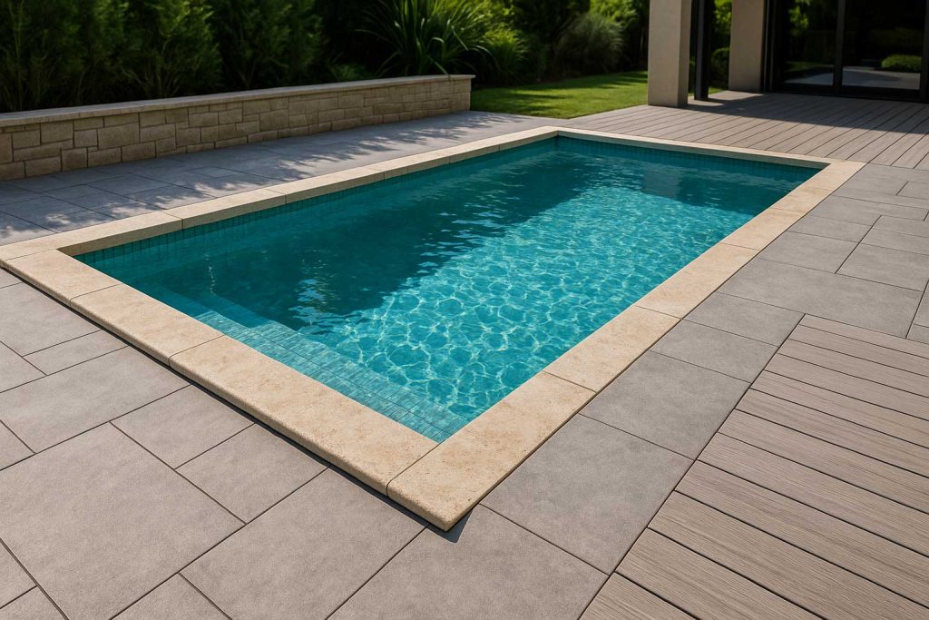 Margelle piscine et terrasse : comment harmoniser les abords de votre bassin ? (guide complet 2025)